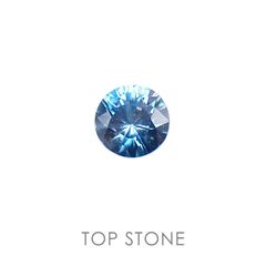 ブルージルコン カンボジア産 ルース 0.7ct[]4.9×4.9mm前後