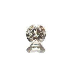 バイカラーオレゴンサンストーン(宝石名ラブラドライト)アメリカ・オレゴン州産 0.85ct 識別済[220616441]6.1x6.1mm前後