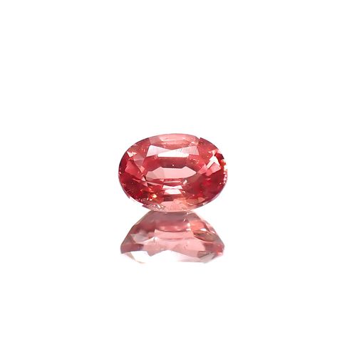 オレンジスピネル タンザニア産 0.41ct [250530342]5x3.5mm前後