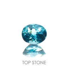 アパタイト(宝石名アパタイト) マダガスカル産 0.61ct 識別済[211013521]5.7×4.7mm前後