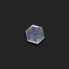 トラピッチェクォーツ 偏光板2枚付き コロンビア・ボヤカ産 17.75ct[230521961]20.2x19.5mm前後