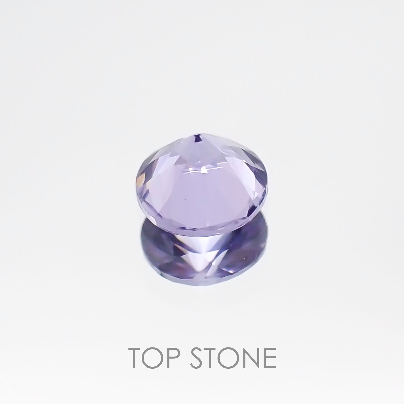 ラベンダースピネル スリランカ産 ルース 0.27ct[20106654]3.8×3.8mm前後