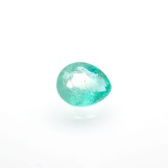 パライバトルマリン(宝石名トルマリン/別名パライバ・トルマリン)ブラジル・パライバ州バターリャ鉱山産 0.050ct 識別済[220616588]2.6x2.2mm前後