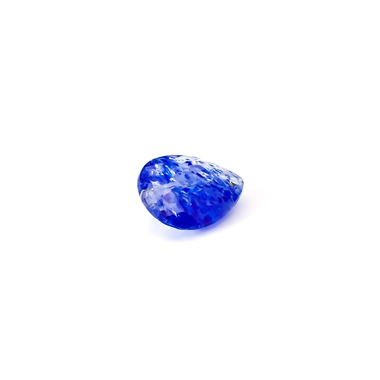 ラズライトインソーダライト フルオレッセンス アフガニスタン産 0.73ct / 8x6.2mm前後 [260431997]