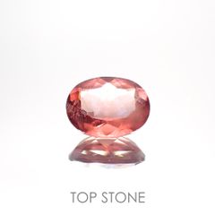 ピンクアパタイト(宝石名アパタイト) ブラジル産 1.53ct 識別済[210913009]8.4×6.3mm前後