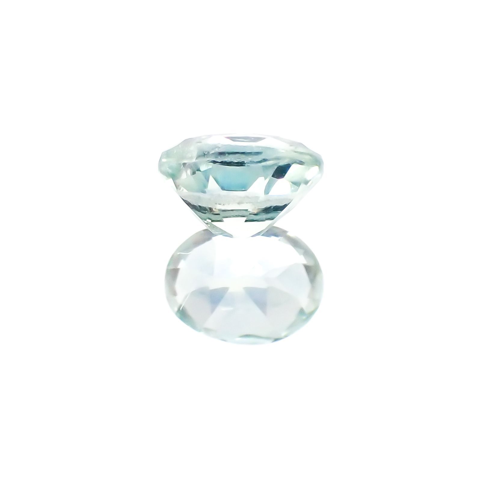 モンタナサファイア アメリカ産 ルース 0.21ct[20128019]3.7×2.8mm前後
