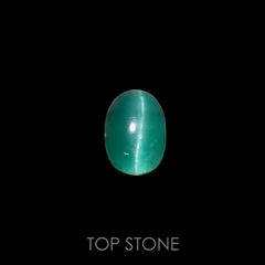 エメラルドキャッツアイ(宝石名エメラルド)コロンビア産 1.10ct 識別済[220115186]7.1x5mm前後