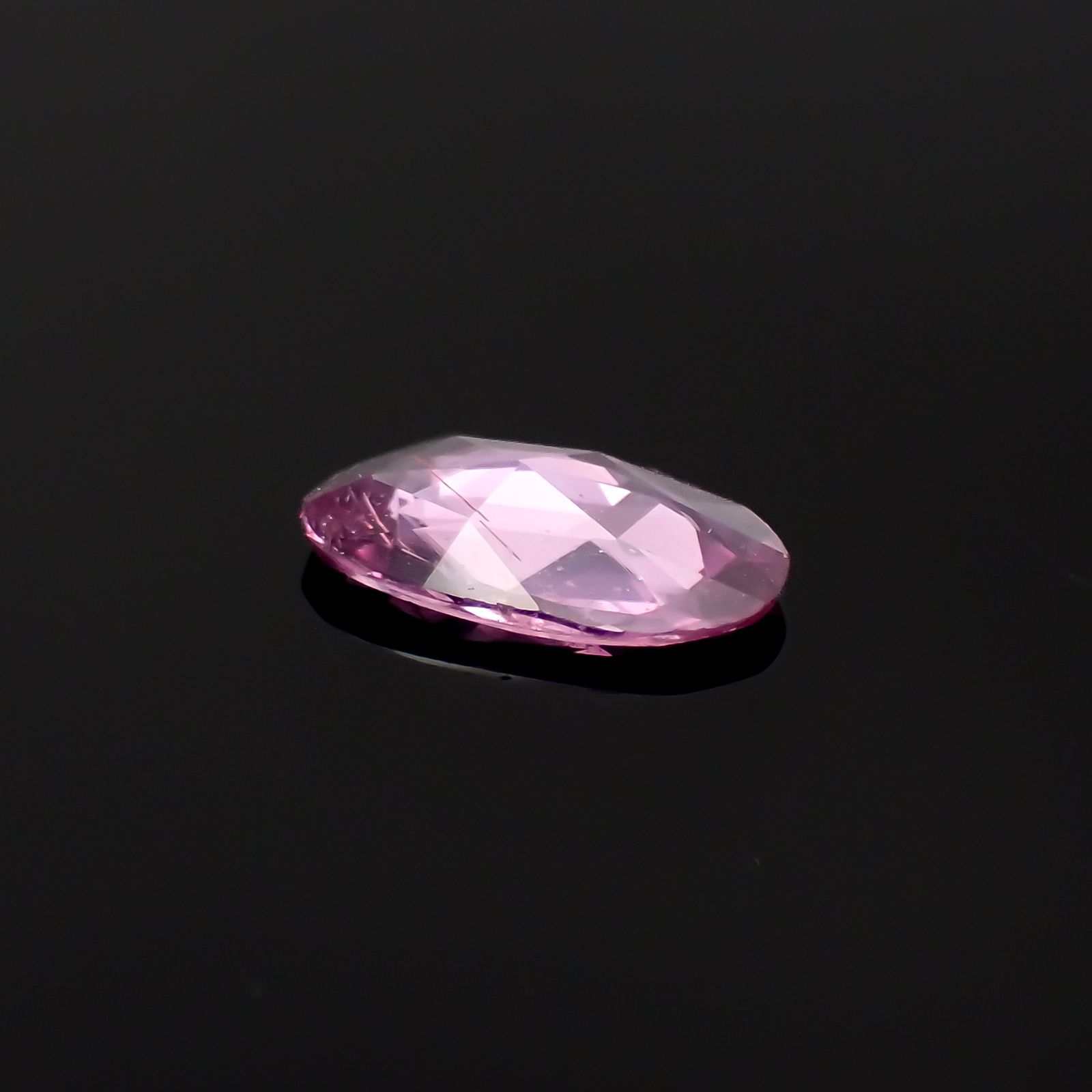 ◇ローズカット◇パープルピンクサファイア マダガスカル産 0.83ct[230722669]8.7x5.4mm前後
