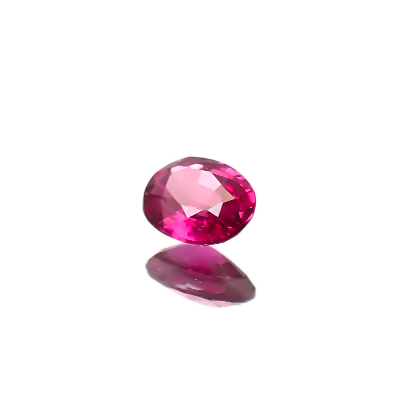 ルビー 非加熱 ビルマ産 0.22ct [250630503]4.1x3.2mm前後