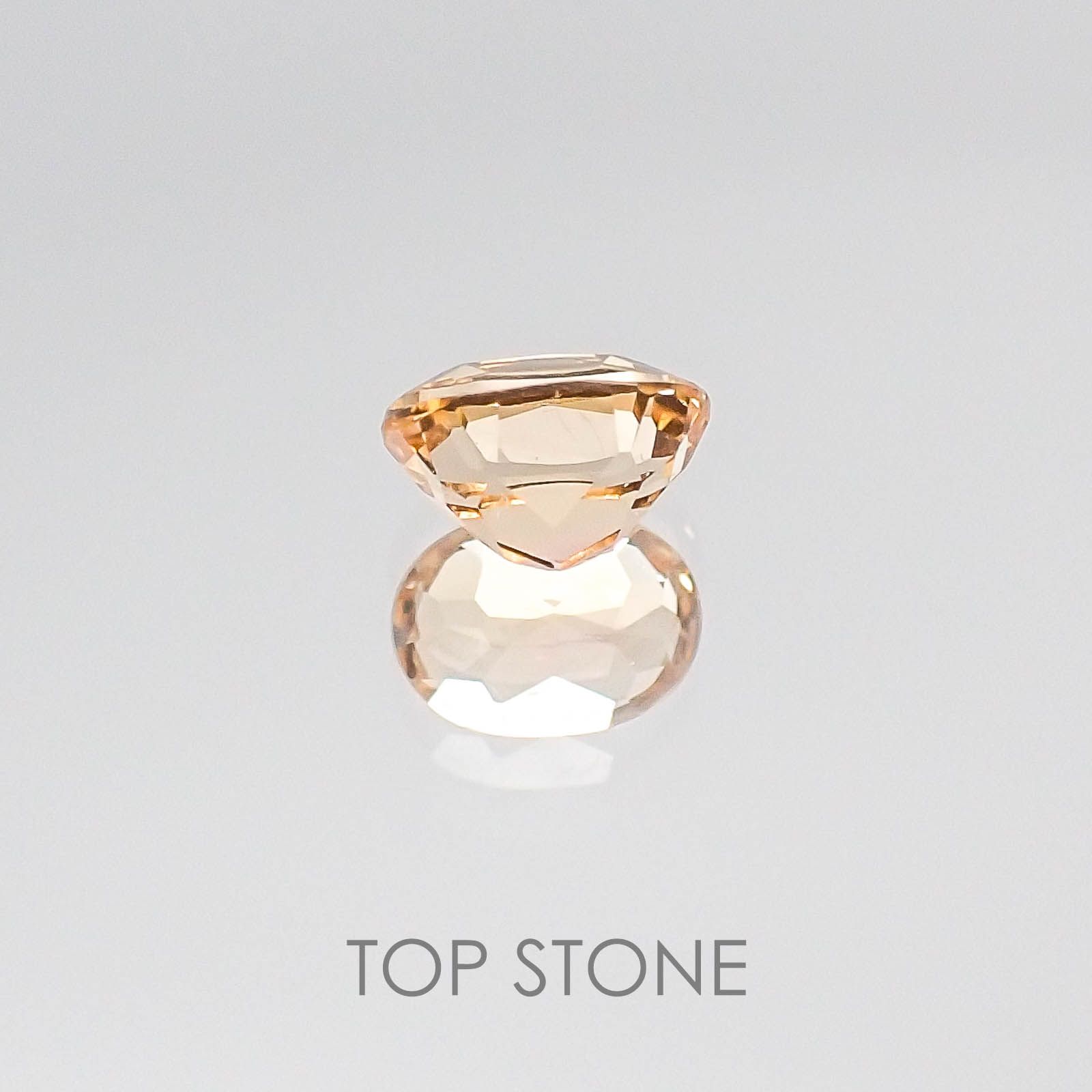 インペリアルトパーズ ブラジル産 ルース 0.39ct[20084382]4.9×3.5mm前後