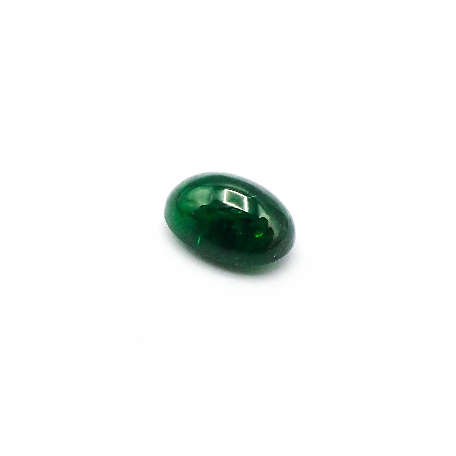 ツァボライト(宝石名グリーン グロッシュラー・ガーネット)タンザニア産 1.84ct 識別済[250717137]8.1x6mm前後