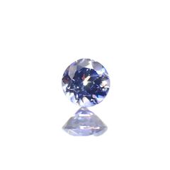 ベニトアイト(宝石名ベニトアイト) アメリカ・カリフォルニア州サンベニト産 0.174ct ソ付(彩珠)[210712171]3.3×3.3mm前後