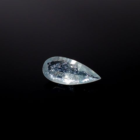 イリデッセンスアクアマリン ブラジル産 4.50ct / 18.9x8.6mm前後 [250730843]