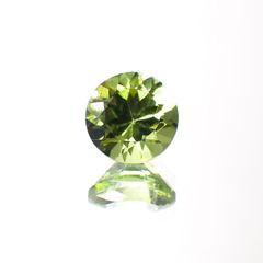 ペリドット(宝石名ペリドット) パキスタン産 1.43ct 識別済[211013084]6.9×6.9mm前後