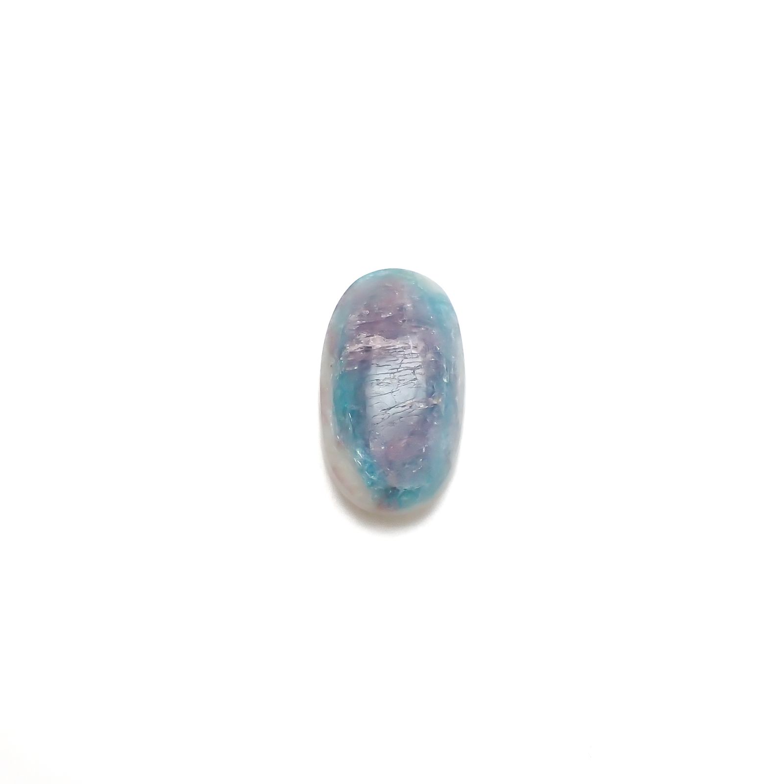パライバトルマリンインクォーツ ブラジル産 9.87ct[240427094]19.9x11.3mm前後