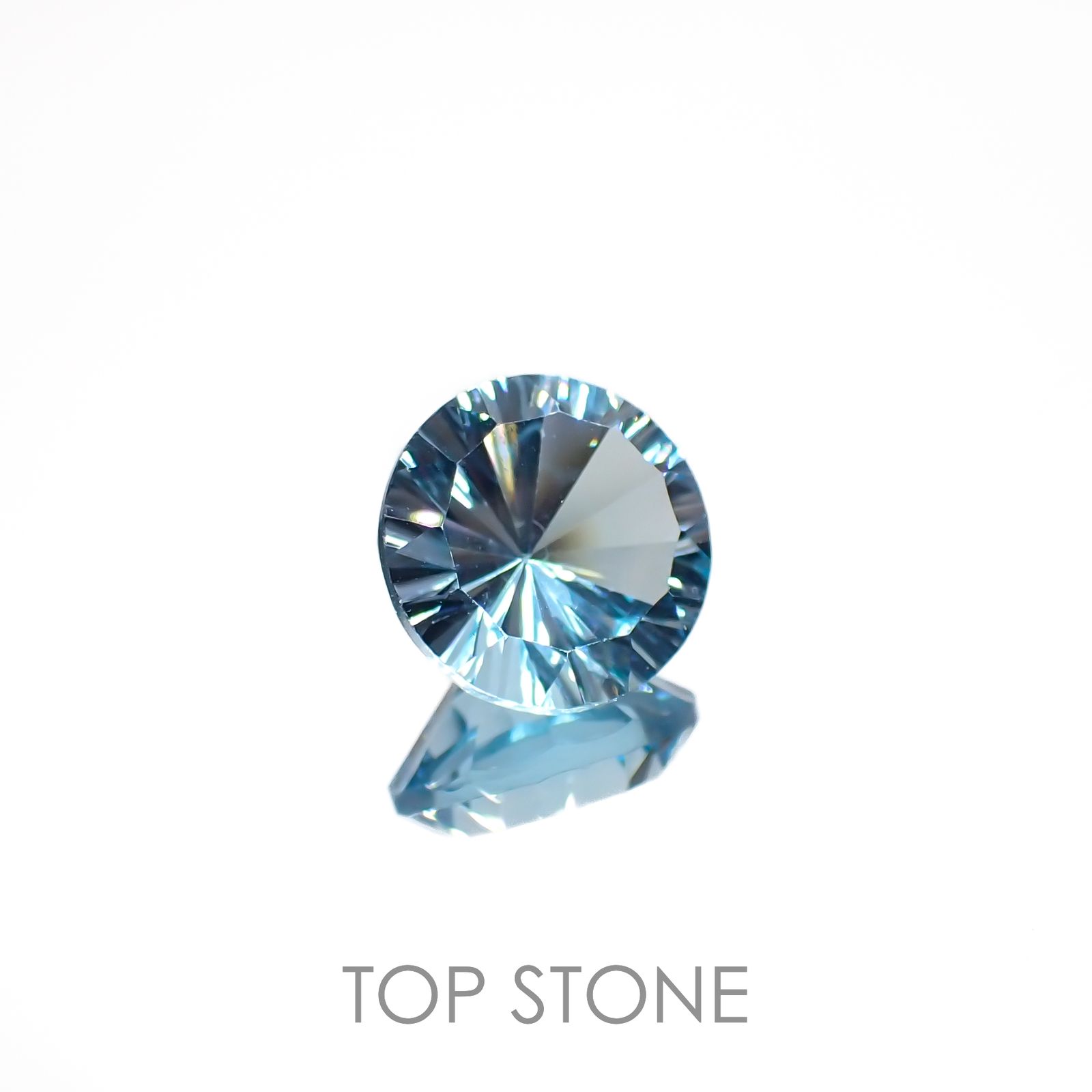 ブルートパーズ ブラジル産 4.31ct[221219344]9.9x9.9mm前後