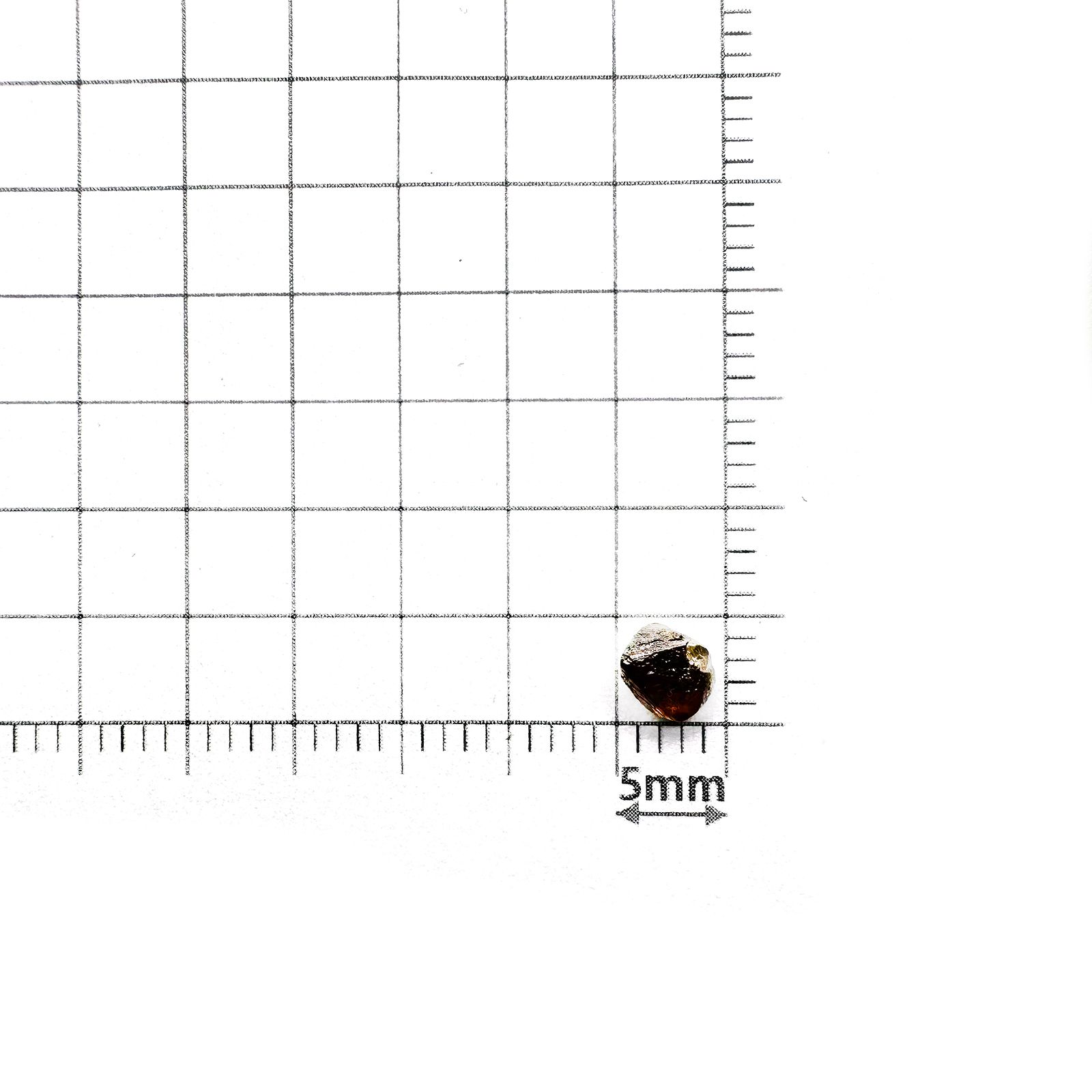 ソーヤブルダイヤモンド 原石 0.46ct[240326561]5.2x3.8mm前後