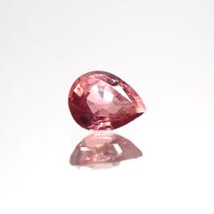 パパラチャサファイア 非加熱(宝石名サファイア/別名パパラチャ・サファイア)スリランカ産 0.42ct GIA鑑付[220113951]5.08x4.04mm前後