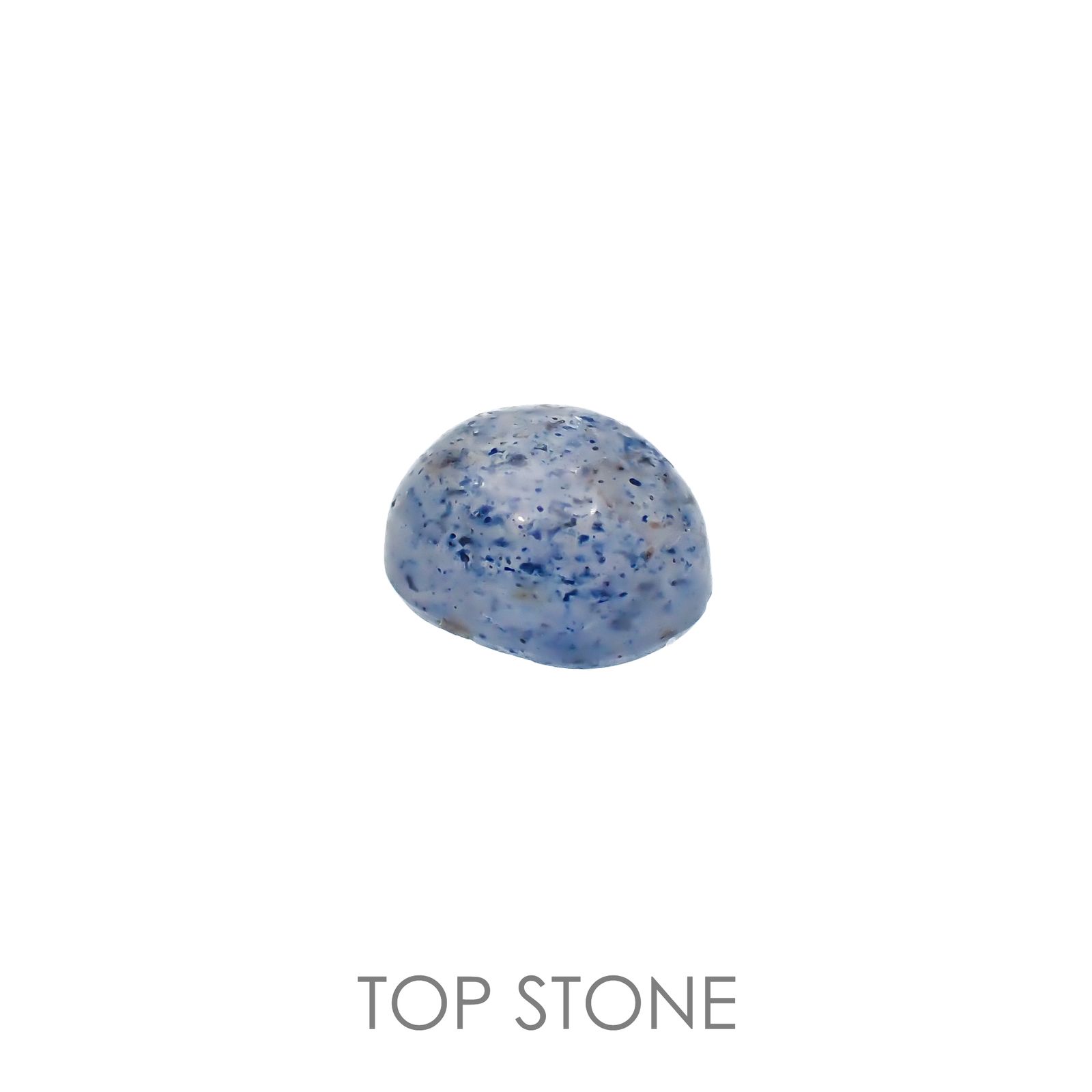 ラズライトインクォーツ(宝石名ラズライト イン クォーツ)アフガニスタン産 1.78ct 識別済[220918121]7.8x6.3mm前後