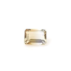 バイカラーシトリン ブラジル・ミナスジェライス州産 6.73ct[240326461]13x9.4mm前後