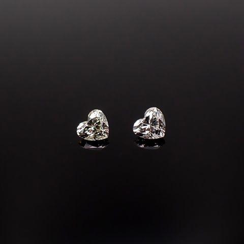 ◇ペアセット◇ダイヤモンド 0.17ct(2pcs合計) / 2.6-2.7x2.9-3.0mm前後 [260431964]