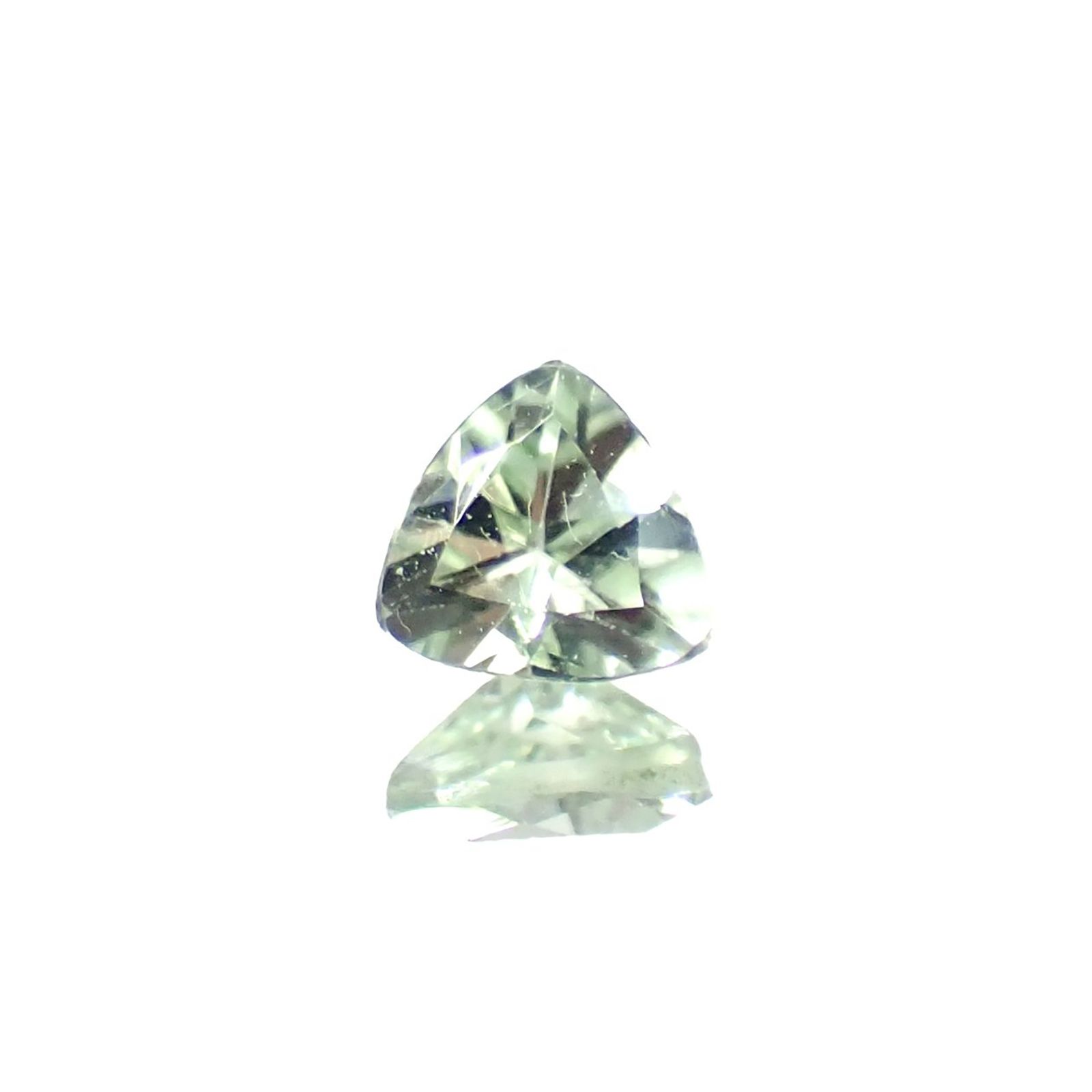 ミントペリドット パキスタン/ノルウェー産 0.18ct / 3.6x3.7mm前後 [250730644]