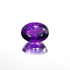 カラーシフトアメジスト(宝石名アメシスト)ブラジル/ウルグアイ産 10.33ct 識別済[220113954]16x12mm前後