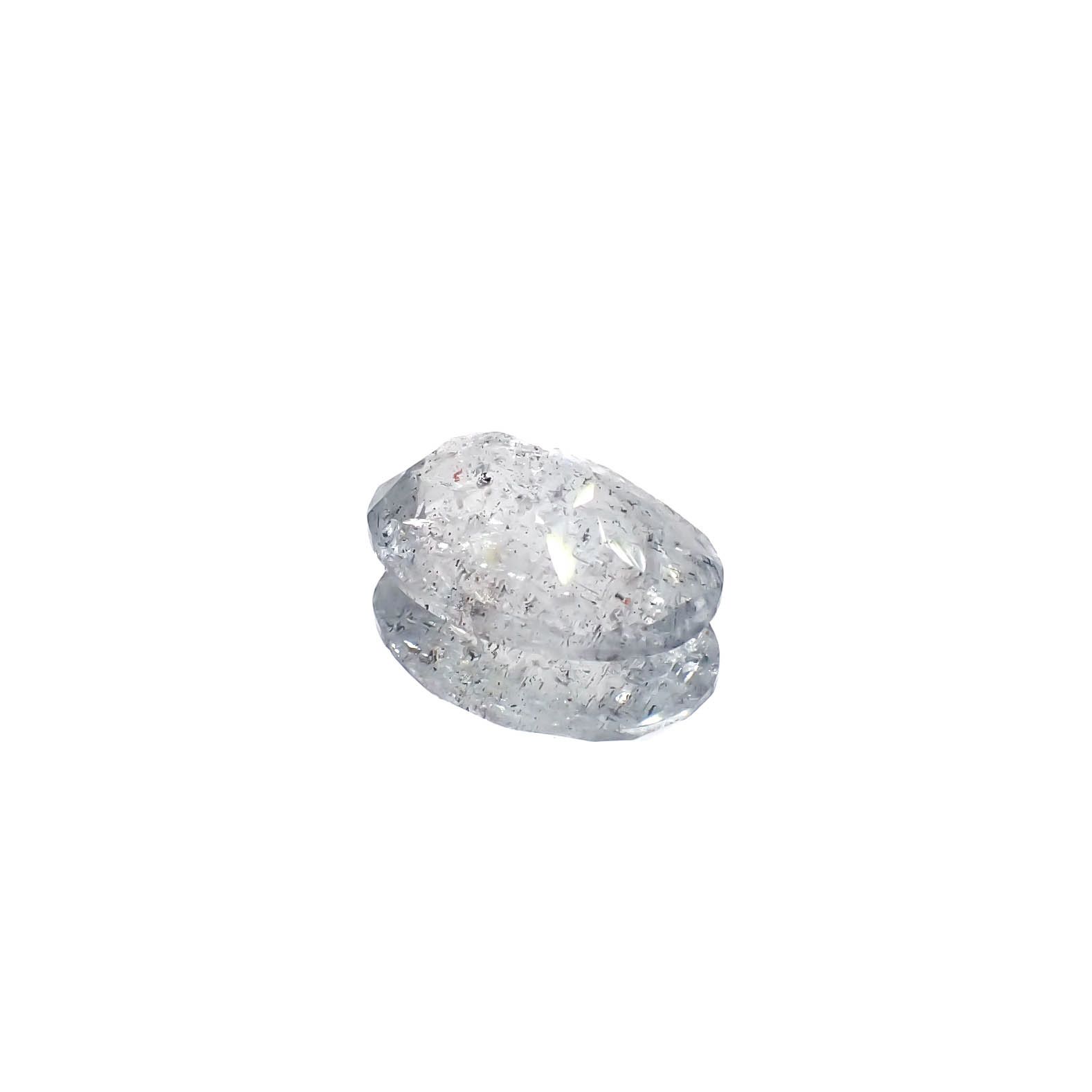 モスアクアマリン ブラジル産 3.38ct[240226056]12.6x8.9mm前後