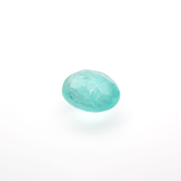パライバトルマリン(宝石名トルマリン/別名パライバ・トルマリン)ブラジル・パライバ州バターリャ鉱山産 0.089ct 識別済[220616589]3.1x2.6mm前後