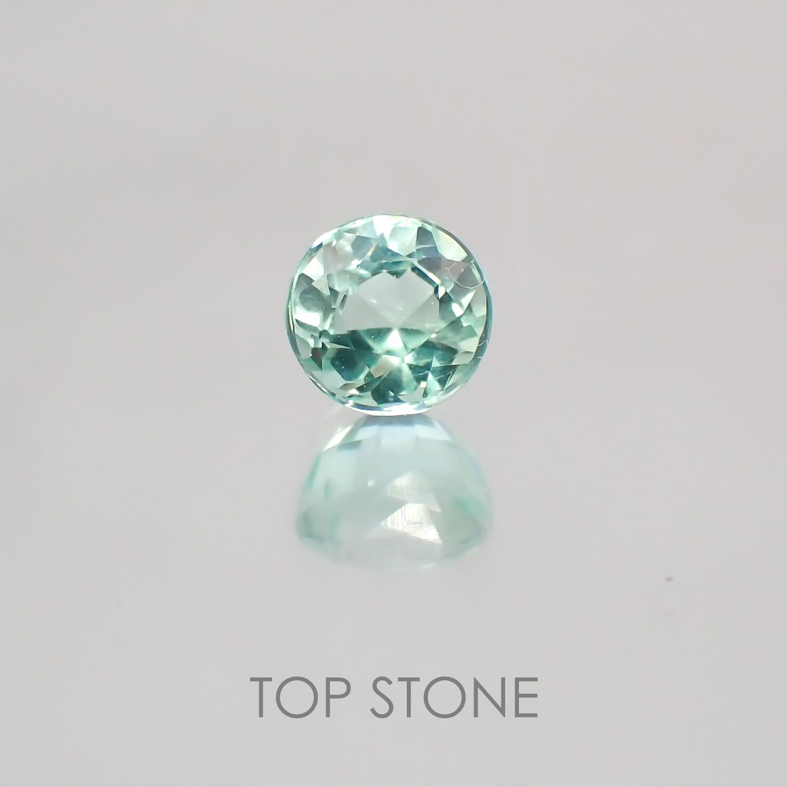 ミントベリル(グリーンベリル) ブラジル産 ルース 0.66ct[21029816]5×5mm前後 | TOP STONE(トップストーン)