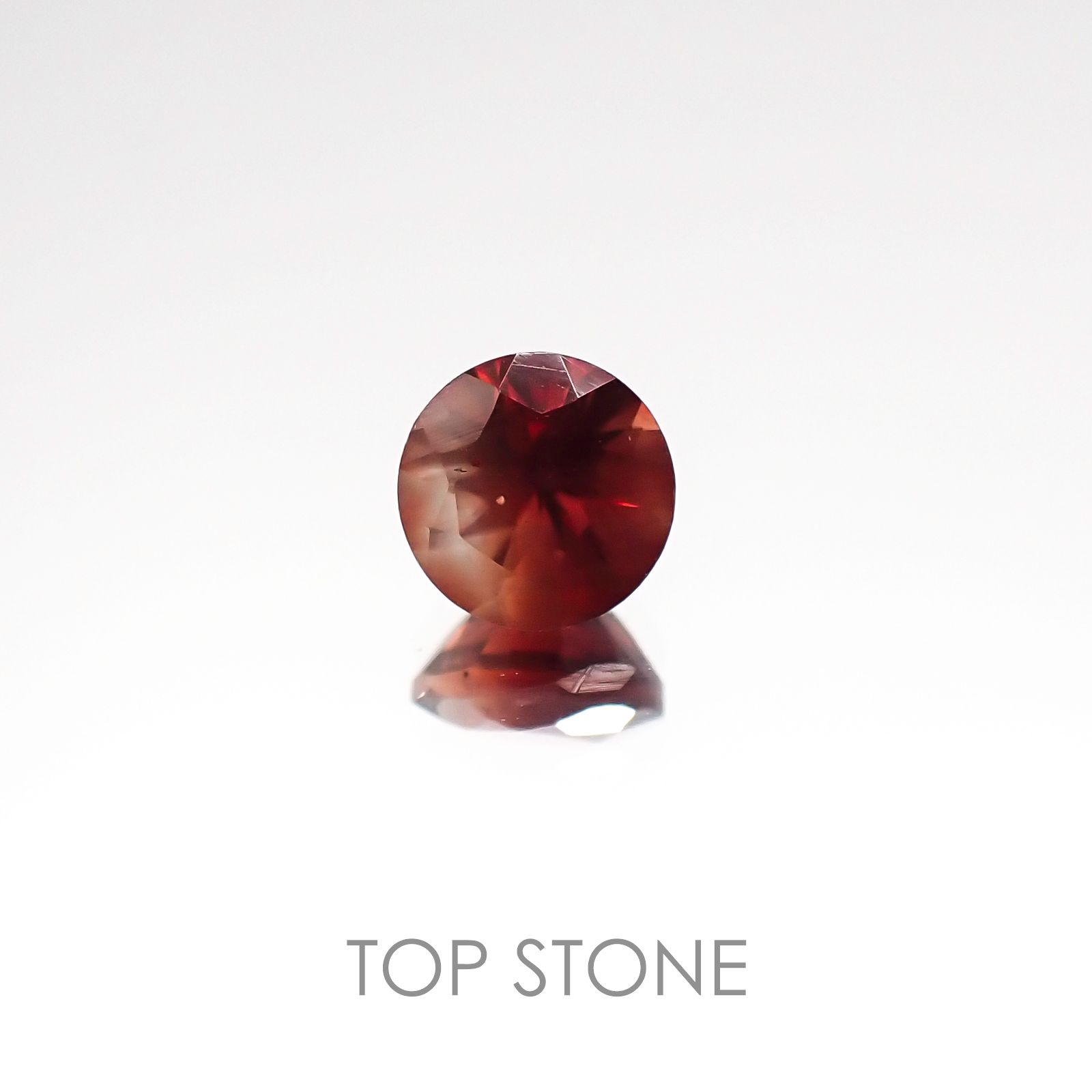 オレゴンサンストーン アメリカ産 ルース 0.54ct[20117087]5.1×5.1mm前後