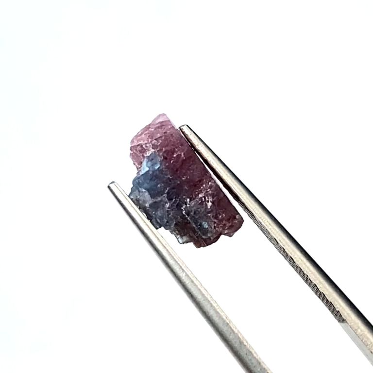 バイカラーパライバトルマリン 原石 ブラジル産 2.46ct[220516008]10.7 