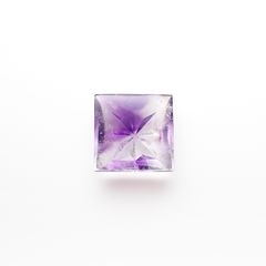 ◇甲州貴石切子Plus Three◇アメジストエレスチャル カード付き ブラジル産 7.04ct[230321248]11.9x11.7mm前後
