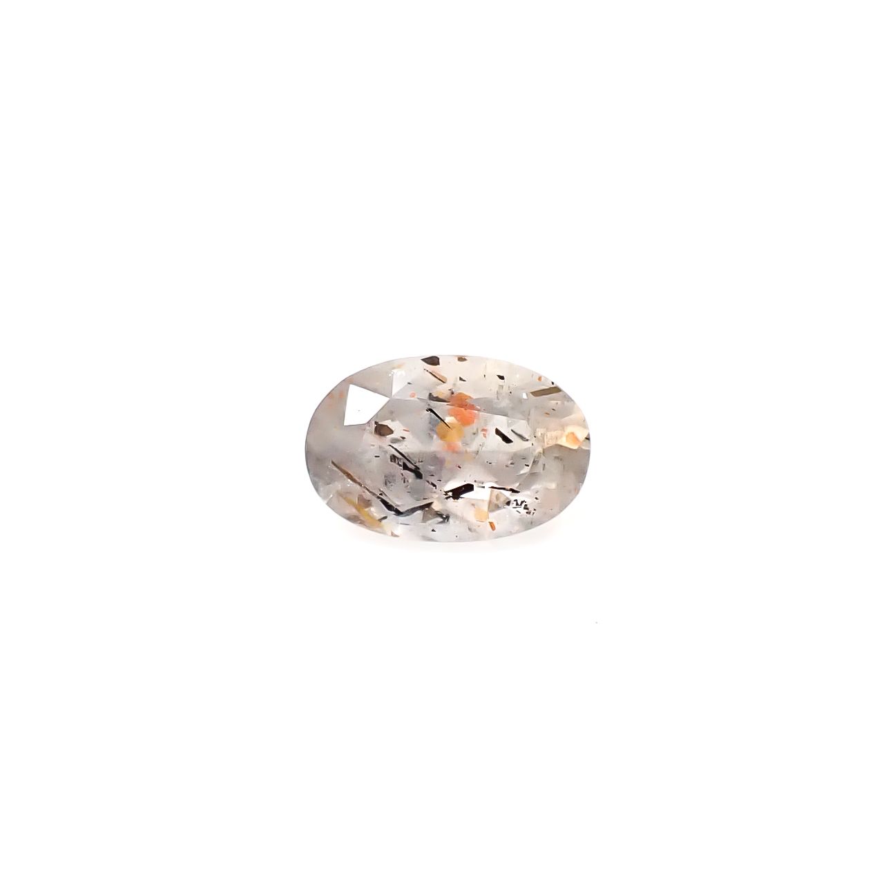 レインボーラティスサンストーン オーストラリア産 0.23ct [250229854]5.1x3.3mm前後