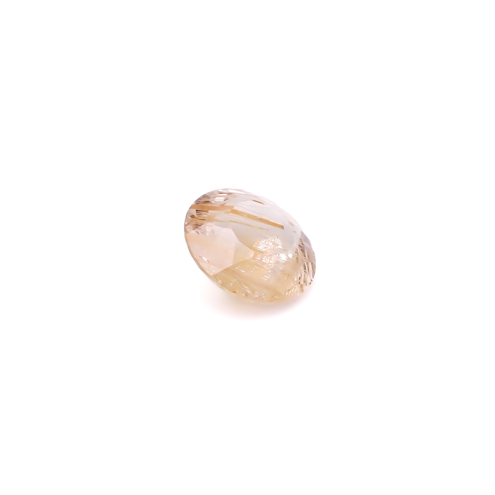 ルチルクォーツ ブラジル産 3.75ct / 10.9x11mm前後 [260732406]