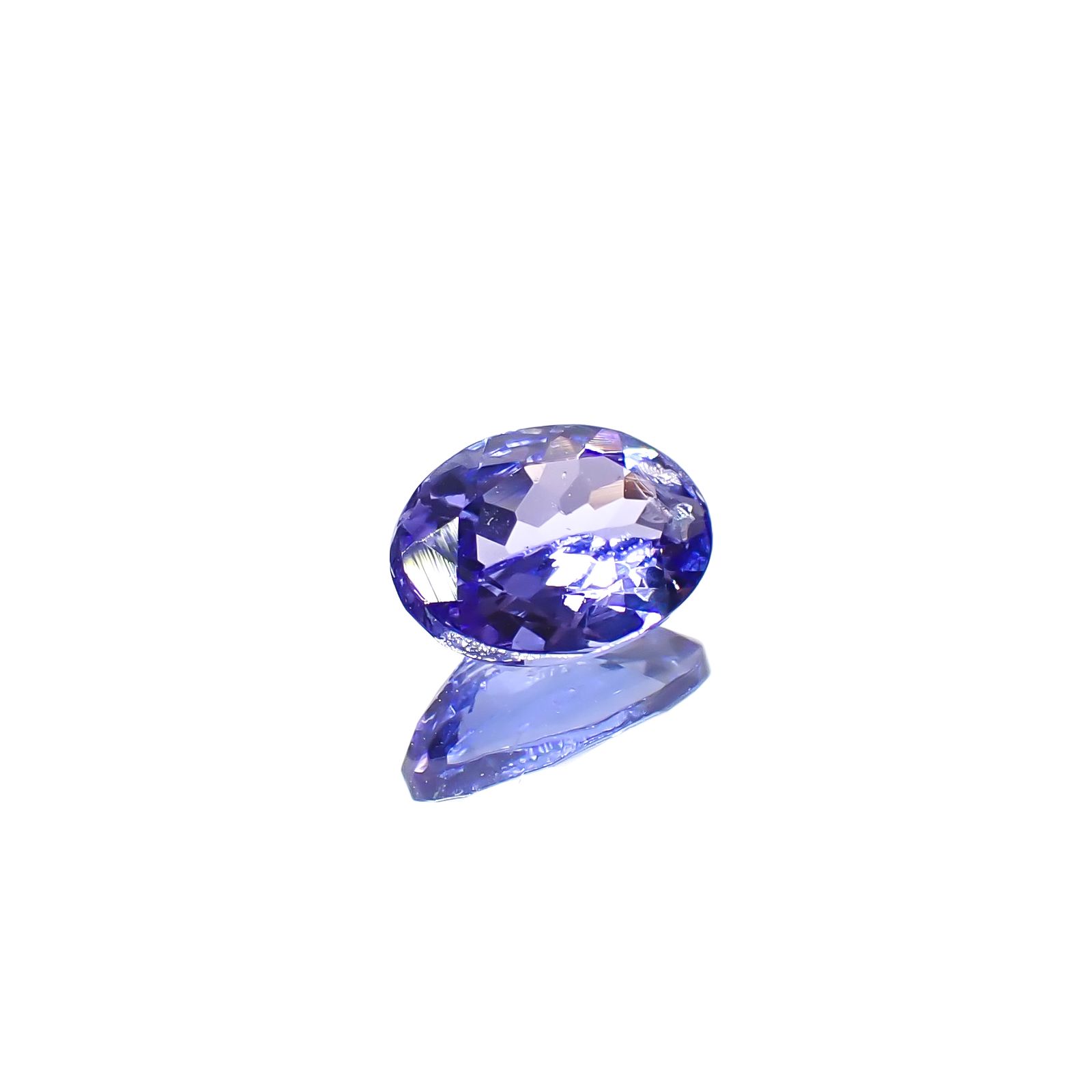 タンザナイト(宝石名タンザナイト)タンザニア産 0.72ct 識別済[240628339]6.9x5mm前後