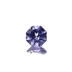 ◇オクタゴンカット◇タンザナイト(宝石名タンザナイト)タンザニア産 0.53ct 識別済[240628131]5.1x5mm前後
