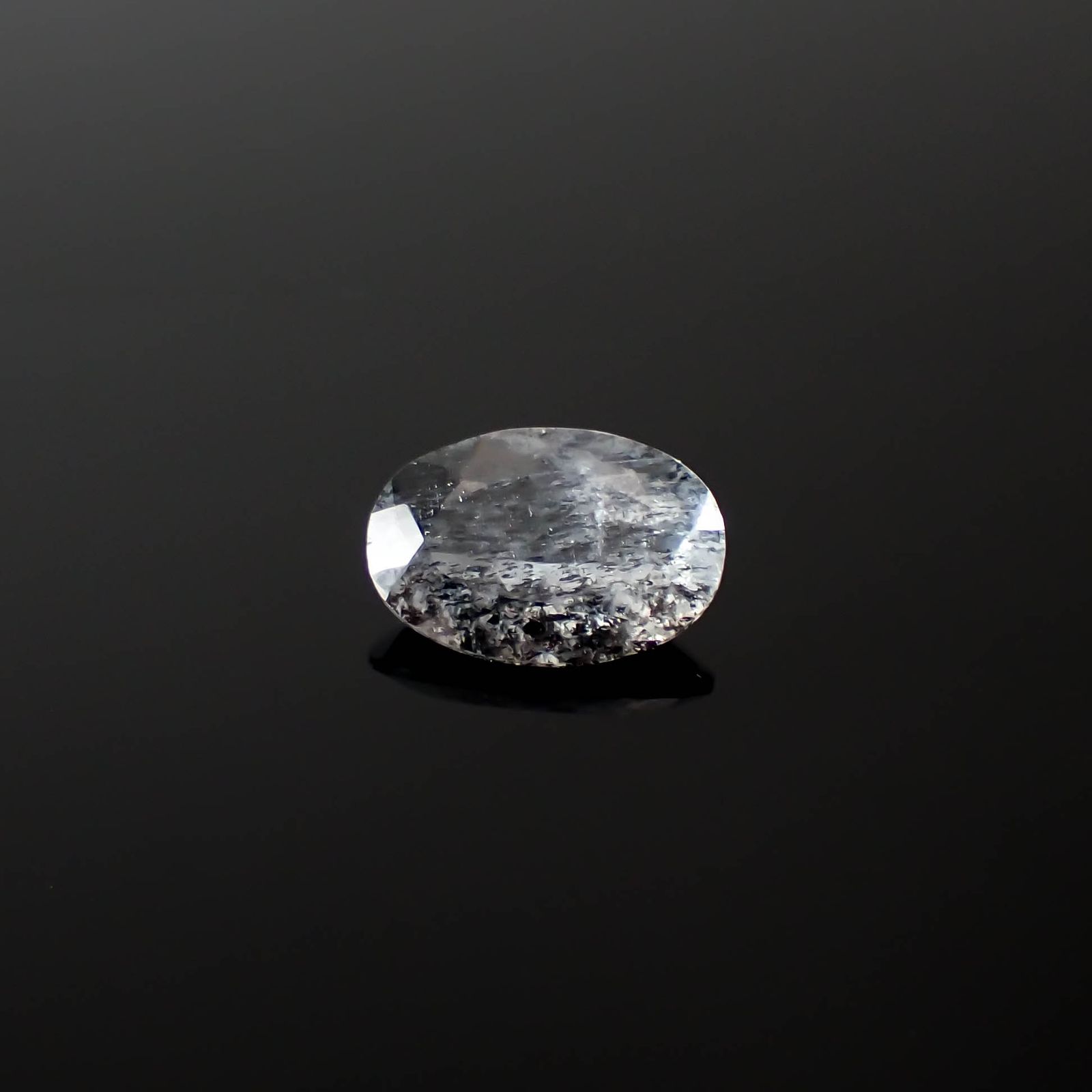 モスアクアマリン ブラジル産 1.61ct[240226051]10.3x7.1mm前後