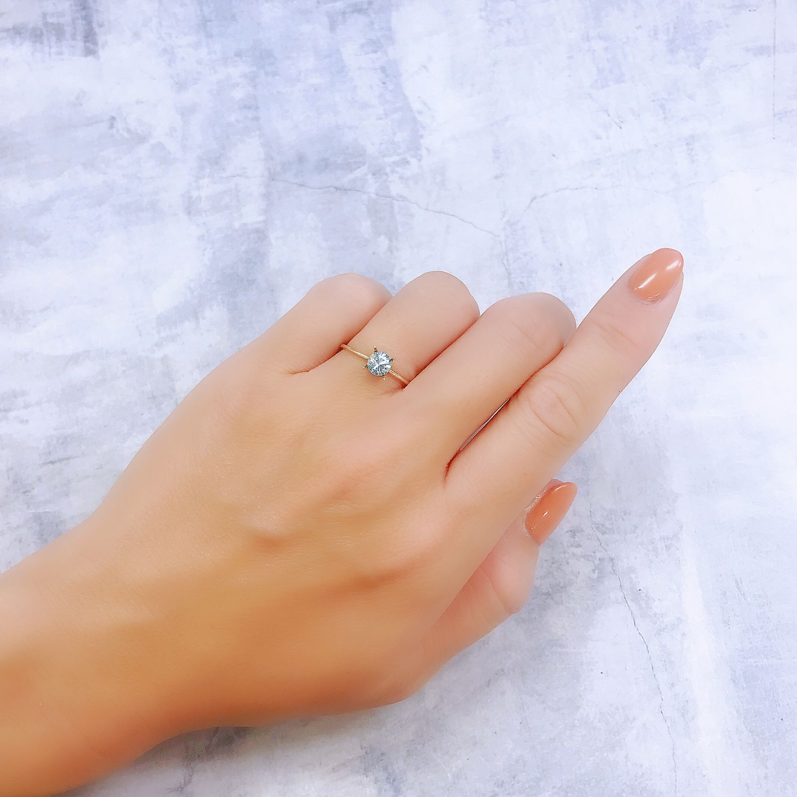 ブルーグリーントルマリン(宝石名トルマリン)アフガニスタン産 0.94ct 識別済[221018340]5.5x5.2mm前後