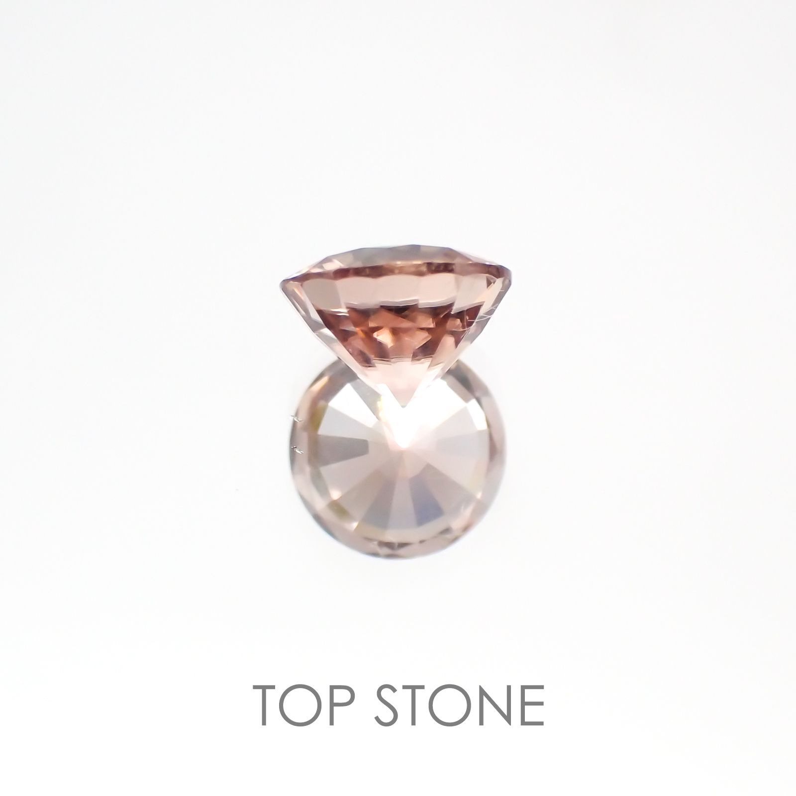 ピンクジルコン スリランカ,カンボジア産 ルース 1.29ct[20208059]6.1×6.1mm前後