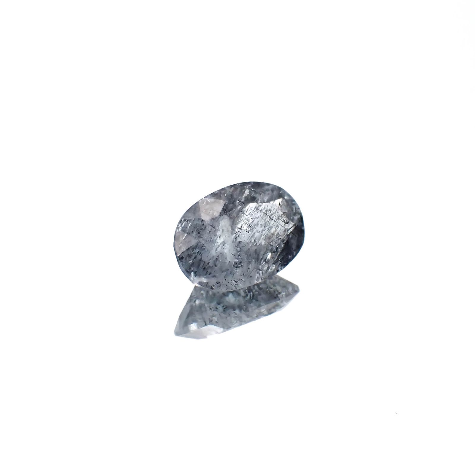 モスアクアマリン ブラジル産 3.89ct[231224700]12.7x8.8mm前後