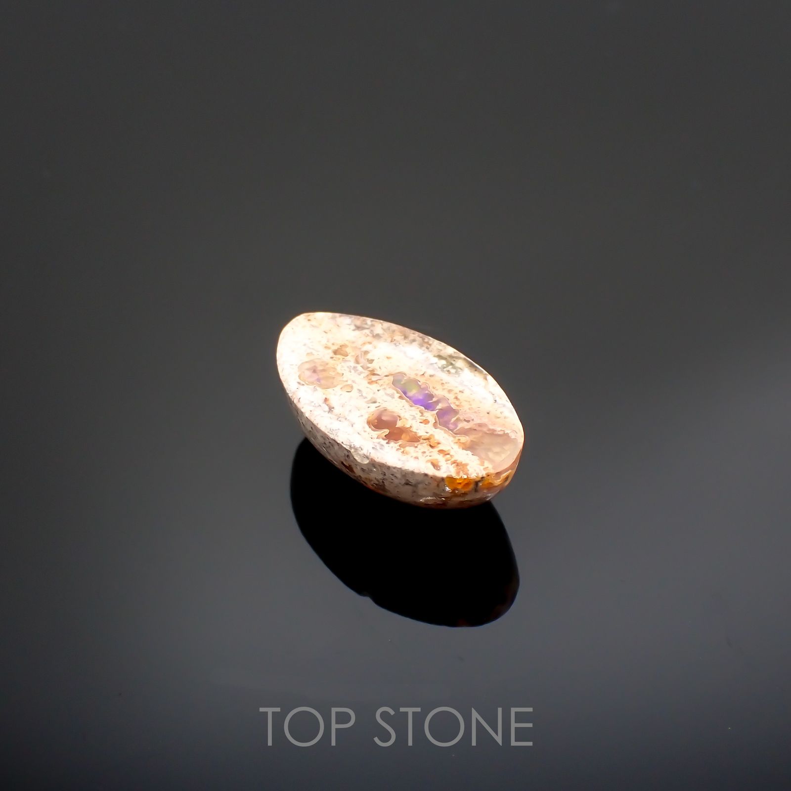 カンテラオパール メキシコ産 7.55ct[220115299]18.9x10.7mm前後