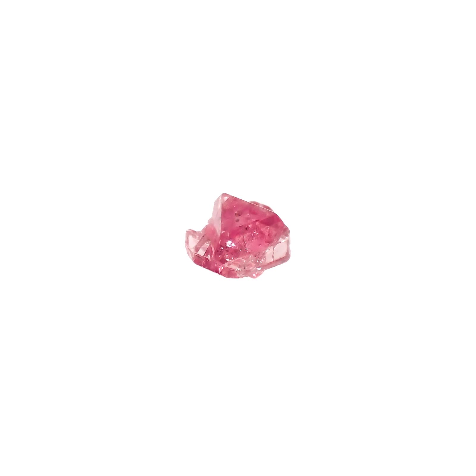 ツインクリスタルスピネル(スピネル式双晶) 原石 ビルマ産 0.12ct[240628431]3.1x2.9mm前後