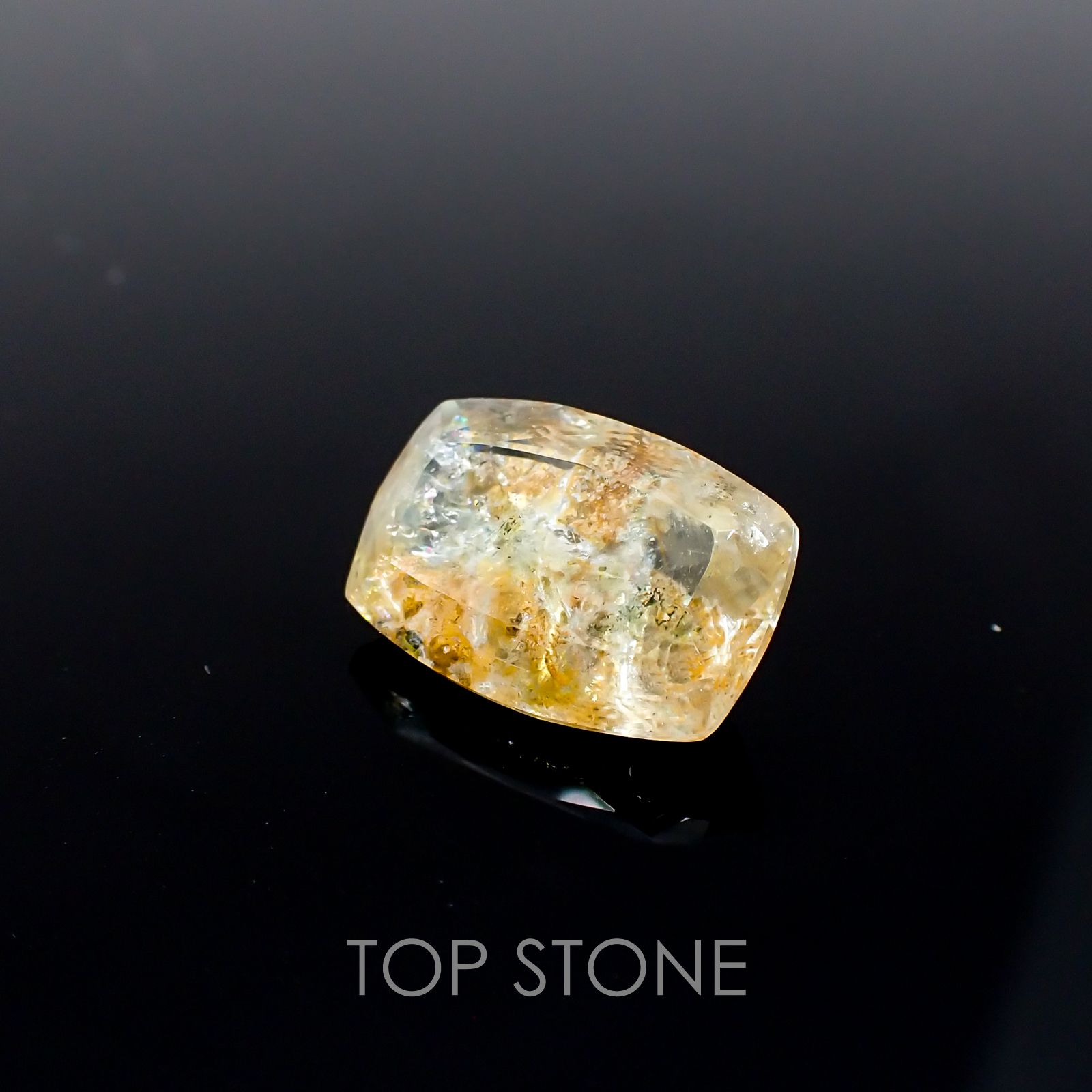 オーロラアクアマリン ブラジル産 ルース 5.97ct[210310191]14.4×9.7mm前後