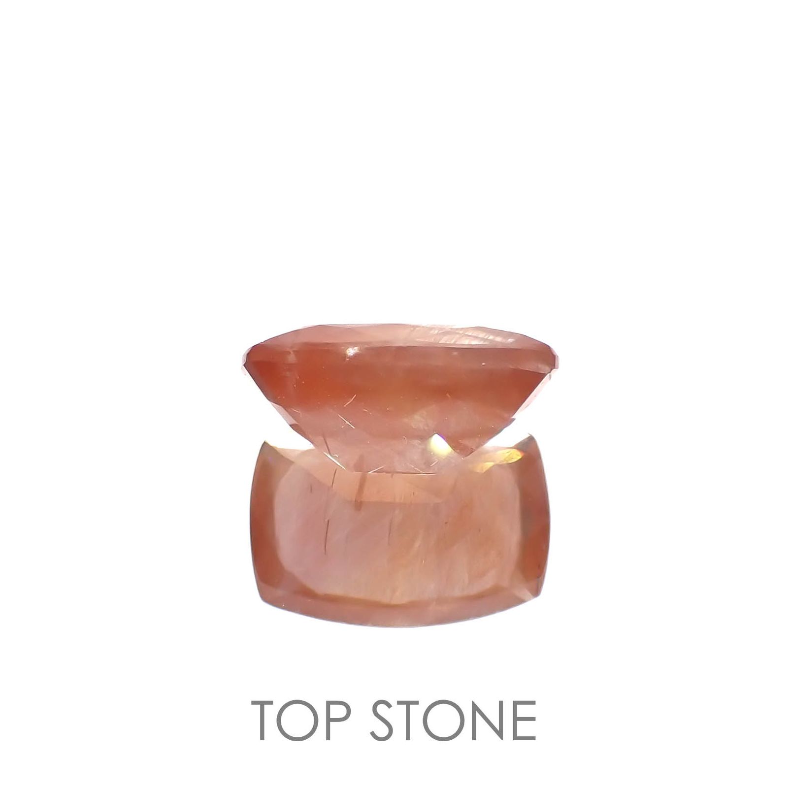 サンストーンスキャポライト(宝石名シーン・スキャポライト)タンザニア産 4.29ct 識別済[221219280]12.8x9.2mm前後