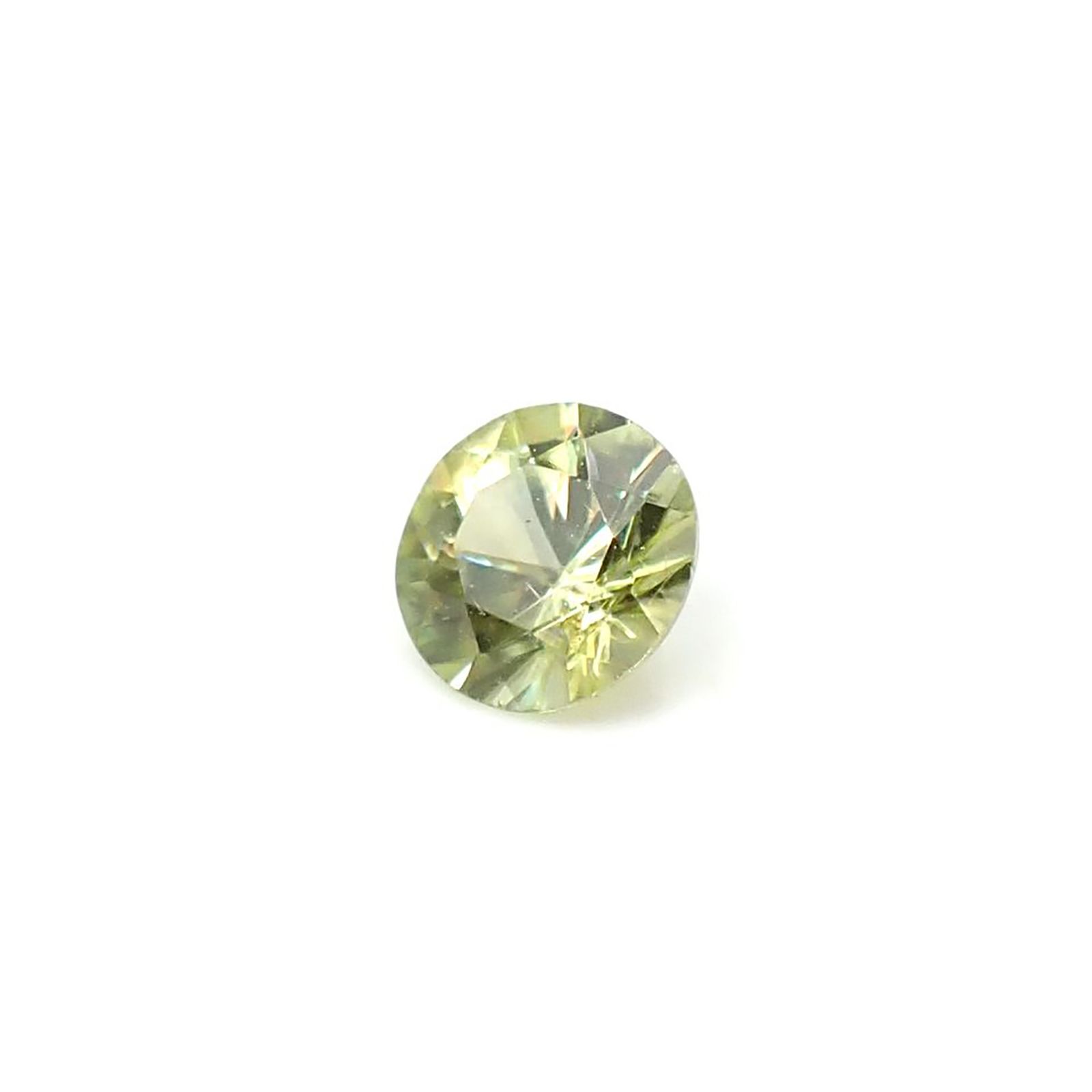 スフェーン(宝石名スフェーン)マダガスカル産 識別済 0.35ct / 4.4x4.4mm前後 [251231364]