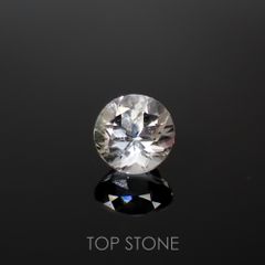 アクロアイト(宝石名トルマリン)ナイジェリア産 0.53ct 識別済[220616252]4.9x4.9mm前後