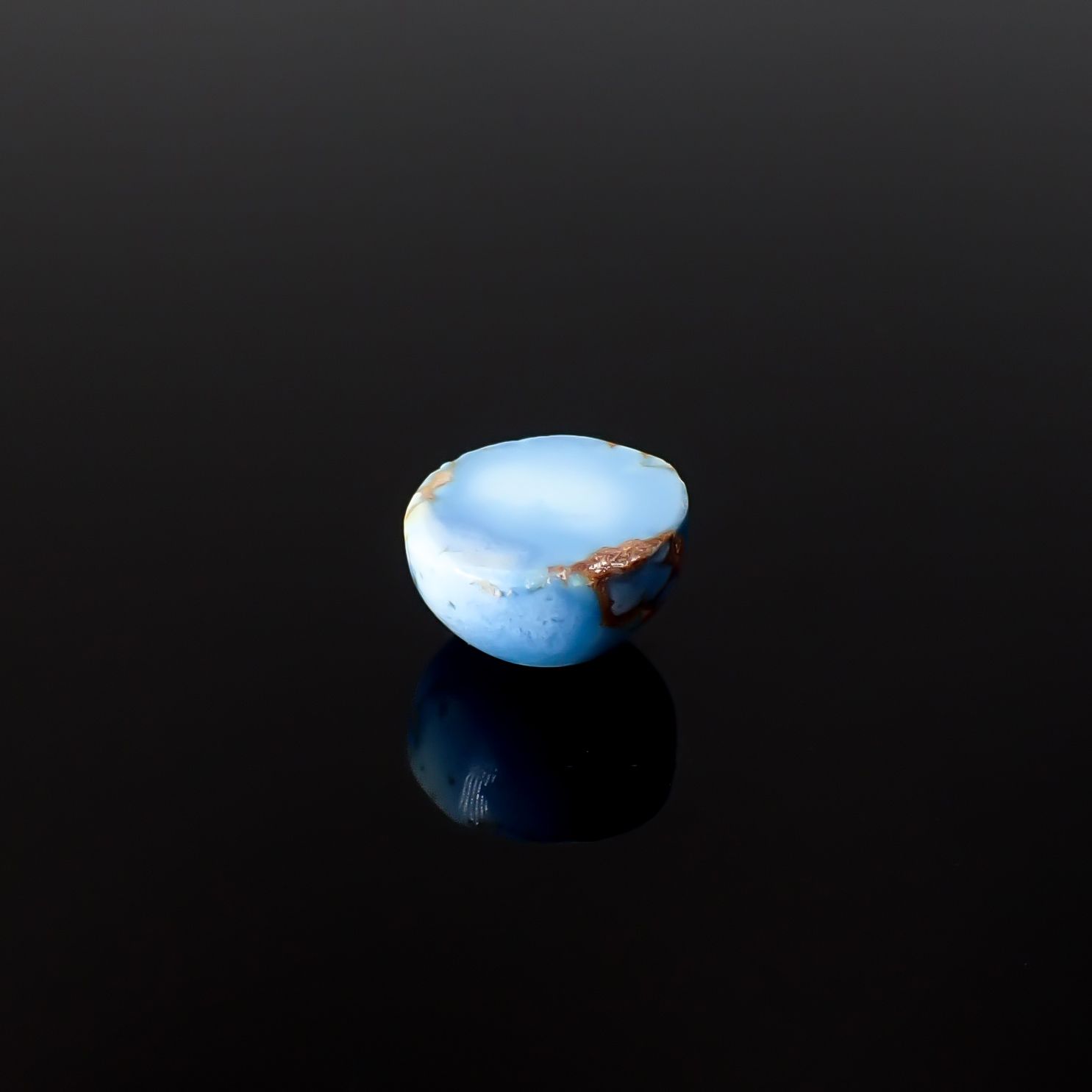 ターコイズ カザフスタン・ゴールデンヒル鉱山産 4.43ct / 10x10mm前後 [260331872]