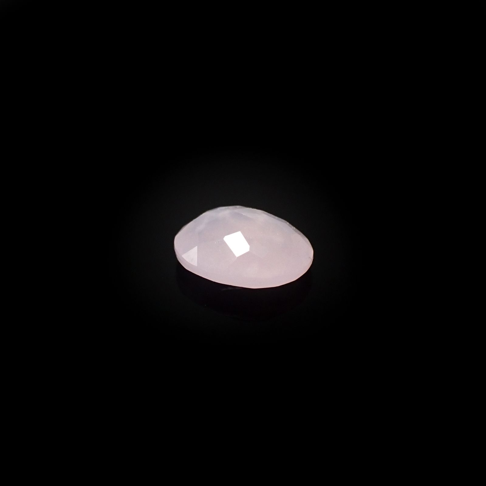 ピンクスミソナイト メキシコ産 0.90ct[240527548]6.4x5.4mm前後