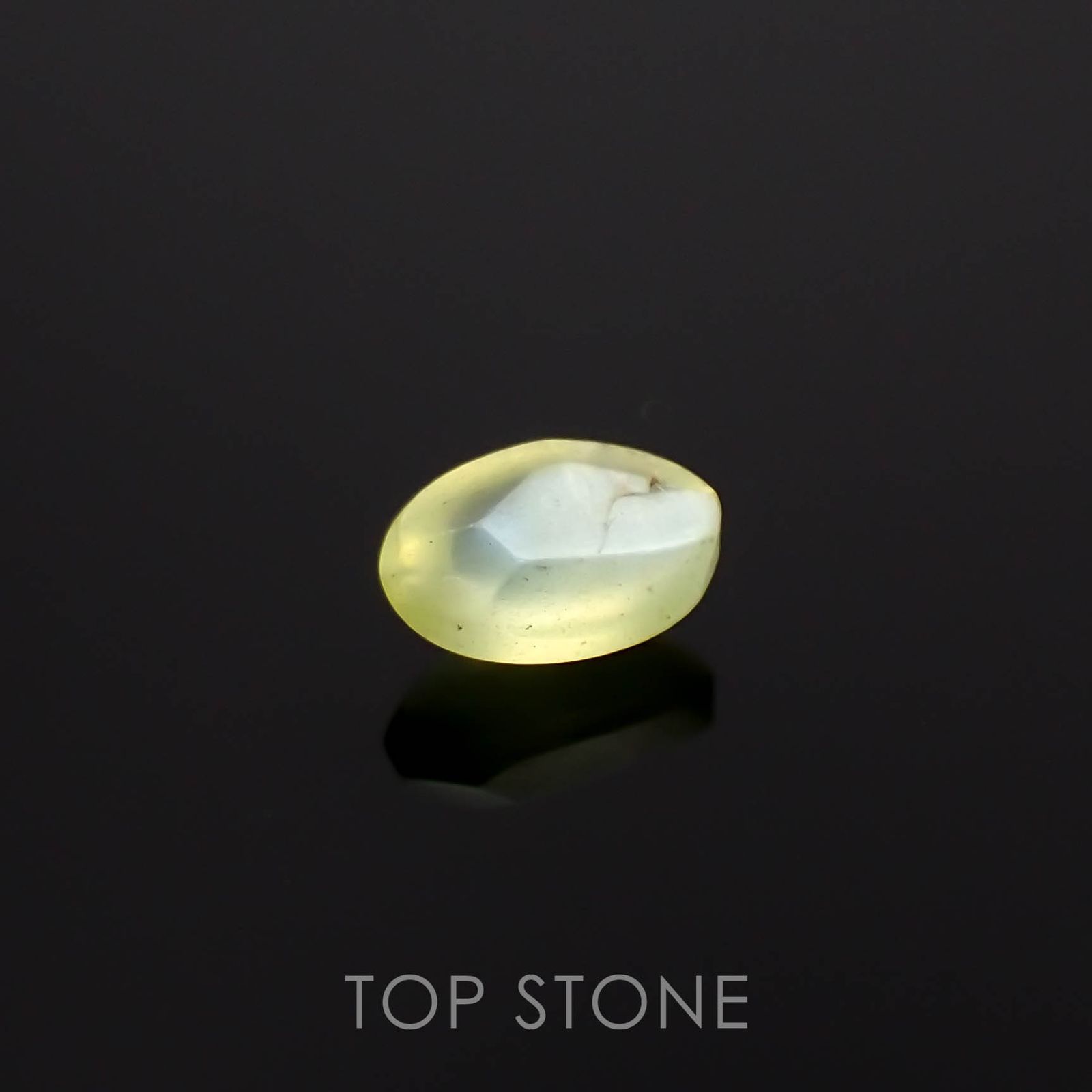 クリソベリルキャッツアイ スリランカ産 0.48ct[230119797]5.3x3.5mm前後